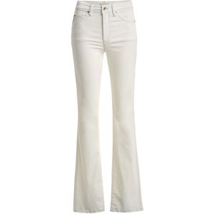 Salsa - Push In Secret Glamor Flare - Spijkerbroek - Wit - Hoge Taille