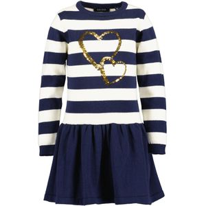Blue Seven - Gebreide Jurk - Nachtblauw - Tricot