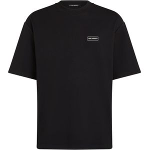 Karl Lagerfeld Shirt  zwart / wit