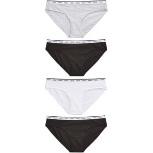 Next Slip  lichtgrijs / zwart / wit