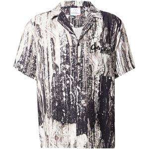 Carlo Colucci Overhemd  greige / zwart / wit