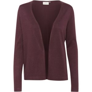 Kaffe - KAFenia - Gebreid Vest - Chocoladebruin