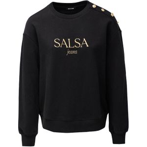 Sweater - Ronde Hals - Sweatstof - Logoprint - Normale Pasvorm