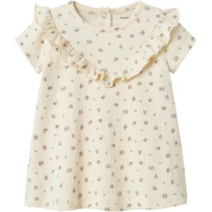 Jerseyjurk - All-Over Print - Ronde Hals - Korte Mouwen - Regular Fit