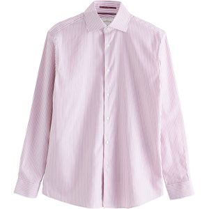 Next Overhemd  oudroze / wit