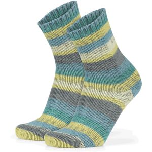 normani Sokken  blauw / geel / grijs
