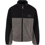 Karl Kani - Fleece Jas - Grijs/Zwart - Werkjassen