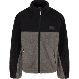 Karl Kani - Fleece Jas - Grijs/Zwart - Werkjassen