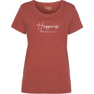 VIVANCE Shirt  bordeaux / wit