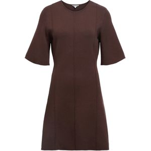 OBJECT - OBJReynard - Gebreide Jurk - Bruin - A-lijn