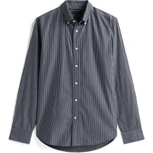 Tommy Hilfiger - Vrijetijdsoverhemd - Gestreept - Regular Fit - Puur Katoen