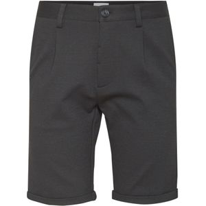 Lindbergh Bandplooibroek  zwart gemêleerd