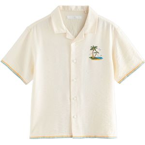 Next Overhemd  ecru / blauw / geel / groen