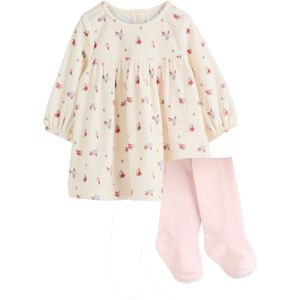 Next Set  crème / blauw / rosa / rood