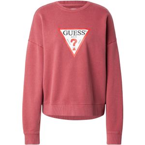 GUESS JEANS Sweatshirt  rood / bourgogne / zwart / wit