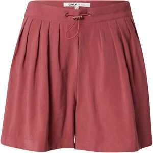 ONLY Bandplooibroek 'ONLNICA'  wijnrood