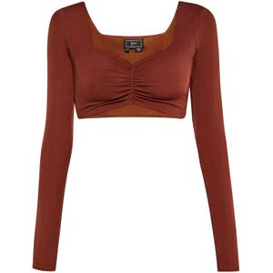faina Shirt  roestbruin