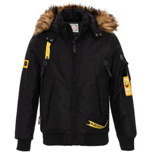 CIPO & BAXX Winterjas  geel / zwart