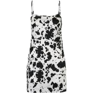 Nasty Gal Petite Jurk  zwart / wit