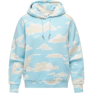 Ragwear Sweatshirt 'Pirita'  lichtblauw / grijs / wit