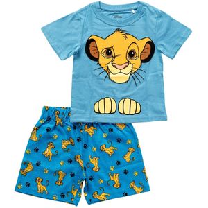 DISNEY Nachtkledij 'Simba'  blauw / geel / safraan / zwart