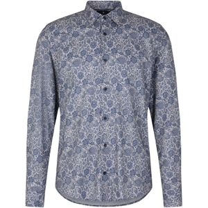 JOOP! Overhemd 'Pit'  blauw / grijs