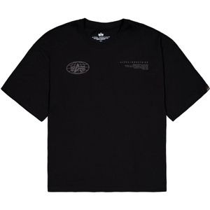 ALPHA INDUSTRIES Shirt  grijs / zwart