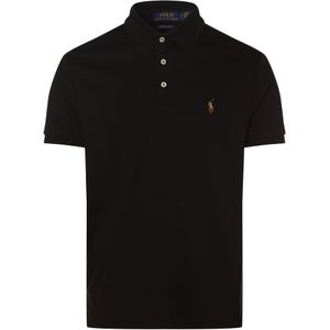 Polo Ralph Lauren - Custom Slim Fit Poloshirt - Zwart - Katoen