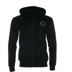 BIG STAR Sweatshirt ' AJRON '  zwart / wit