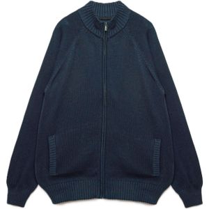 BIG STAR Gebreid vest 'NAZAR'  marine