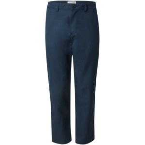 SELECTED Chino 'SLHMILES SUN'  donkerblauw