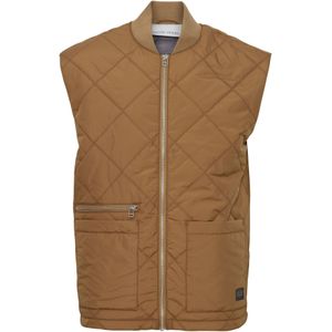 Casual Friday Bodywarmer  bruin / lichtbruin