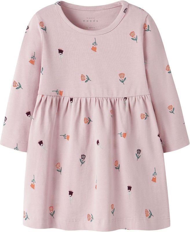 NAME IT Jurk 'NBFVANDORA'  spar / aubergine / mauve / kreeft