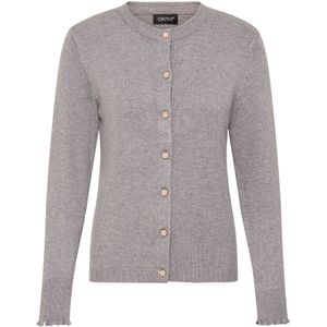 Oxmo Gebreid vest ' OXBMMNERA CARDIGAN '  grijs