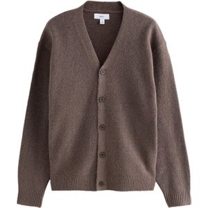 Next Gebreid vest  chocoladebruin