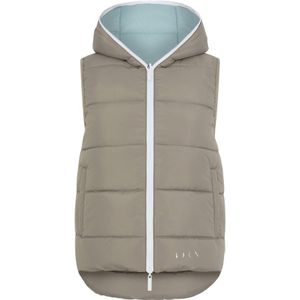 Born Bodywarmer 'Hazel'  beige / blauw / wit