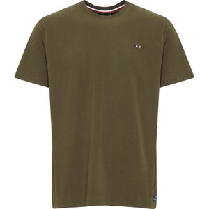 FQ1924 Shirt 'Tom'  blauw / donkergroen / rood / wit