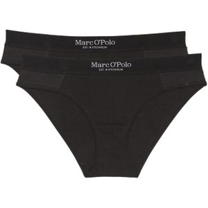 Marc O'Polo Slip 'Iconic Rib'  zwart / wit