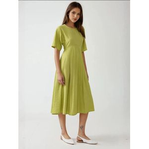 Hiccup Jurk  olijfgroen