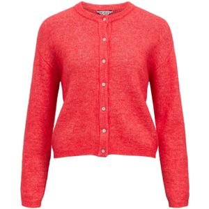 OBJECT Gebreid vest 'OBJAgate'  knalrood