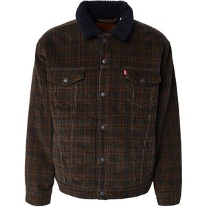 LEVI'S ® Tussenjas 'Relaxed Fit Sherpa Trucker Jacket'  chocoladebruin