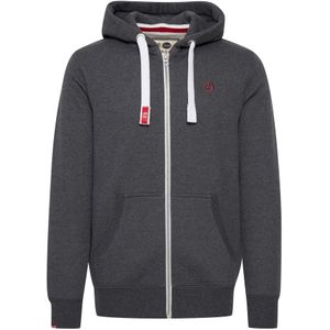 !Solid Sweatvest 'Benn'  grijs