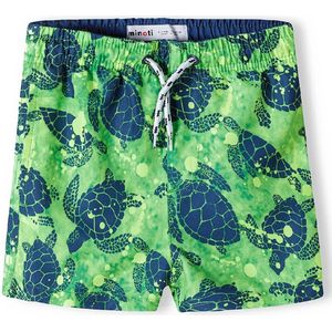 MINOTI Zwemshorts  navy / lichtgroen