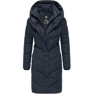 Ragwear Wintermantel 'Natalka'  navy / wit