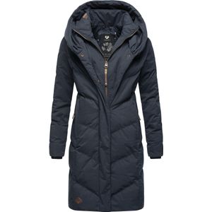 Ragwear Wintermantel 'Natalka'  navy / wit