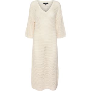 VERO MODA Gebreide jurk 'MADERA'  beige