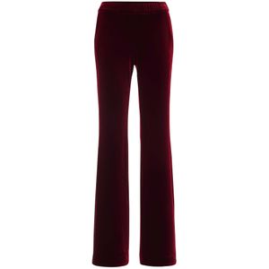 MADELEINE Broek  donkerrood