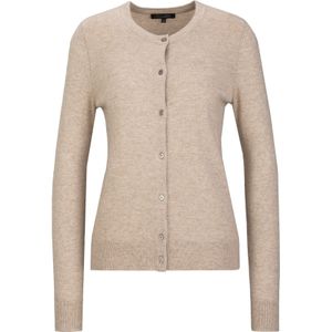 Dine'n'Dance Gebreid vest 'Cara'  beige gemêleerd