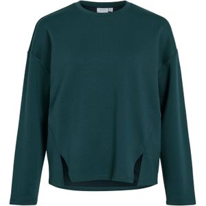 VILA - VISiffi - Sweatshirt - Groen - Losse Pasvorm - Lange Mouw