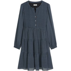 Marc O'Polo Jurk  blauw / wit